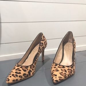 Jessica Simpson Leopard Carpena Pump